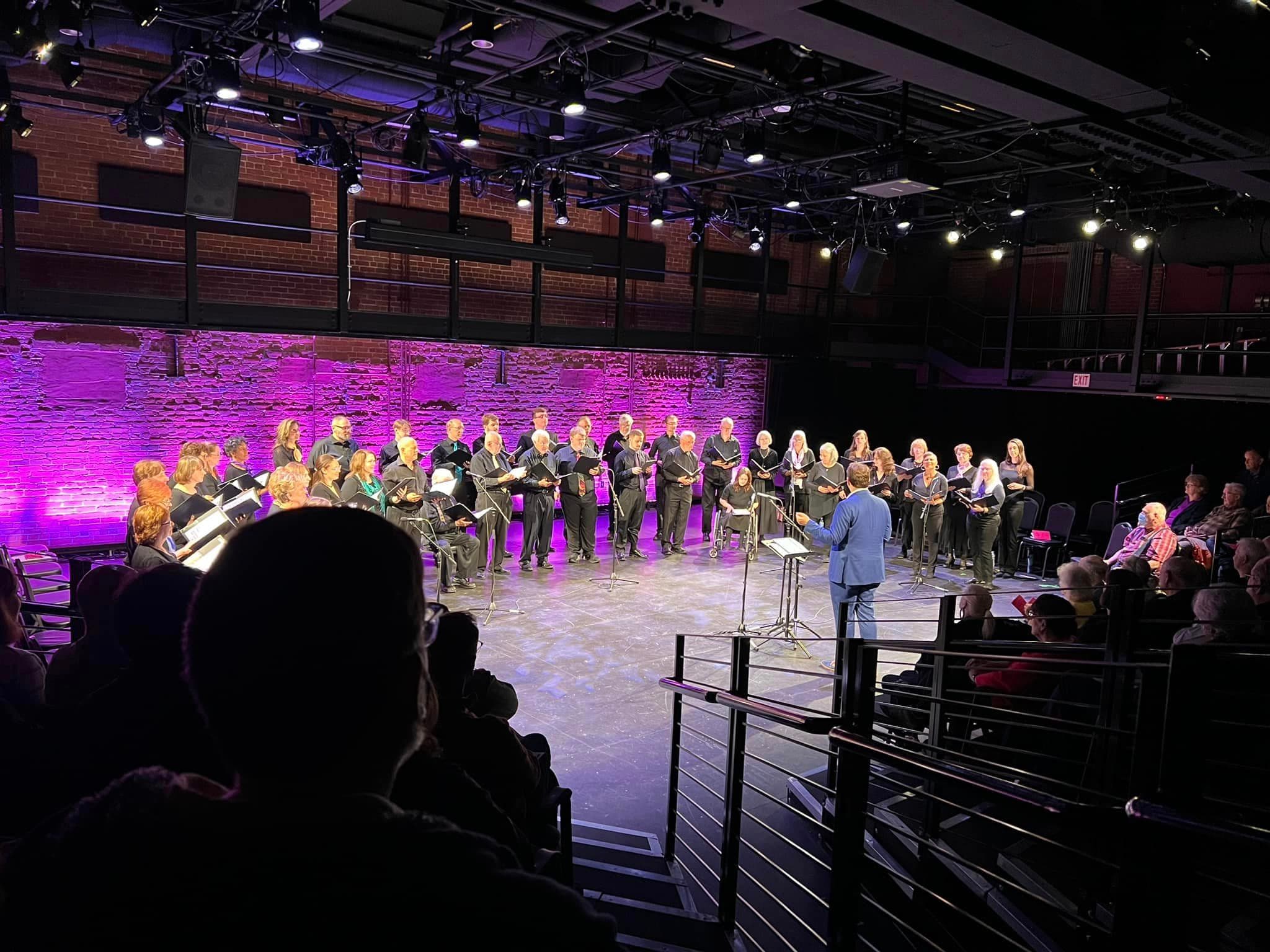 Salisbury Singers in performance